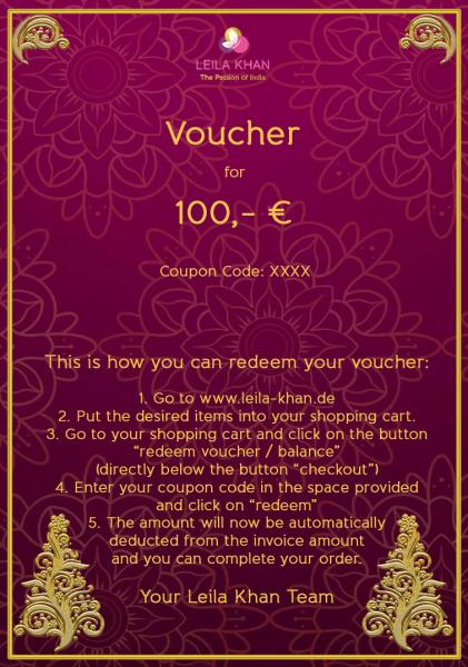 Gutschein über 100 €